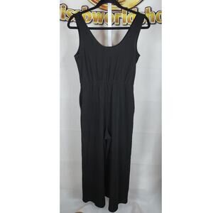 Xhilaration Black One piece Sleeve Less Romper Size Small